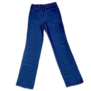 👖🛼 CALVIN KLEIN‎ Jeans High-Rise Bootcut Denim | Vintage 70s USA Sz 10 (29W)